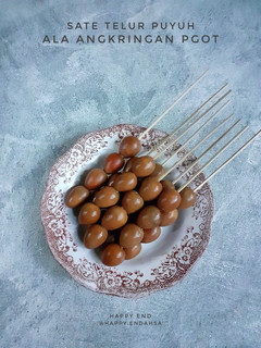 Foto resep Sate Telur Puyuh ala Angkringan PGOT