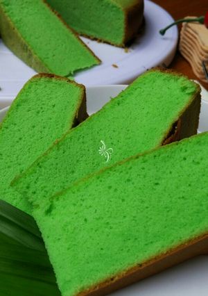 Foto resep Bolu Pandan (Pasta Instan)