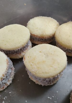 Una foto de Alfajores gluten free