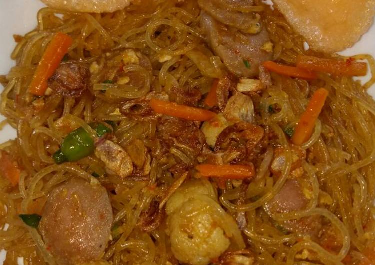 Langkah memasak Bihun goreng spesial, Menggugah Selera