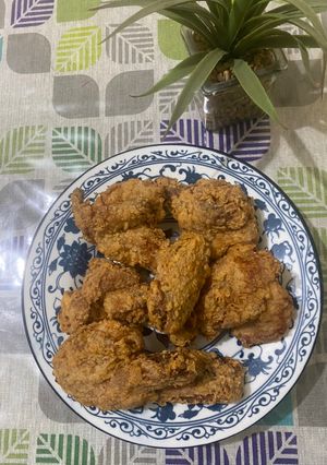 A picture of Crispy chicken wings.