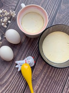 Hình của món Bánh Flan cốt dừa không chứa sữa.