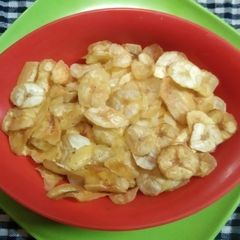A picture of Banana wafers.