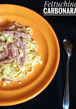 Foto resep Fettuchine Carbonara