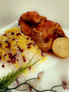 عکسی از دستور زرشک پلو با مرغ 🍛