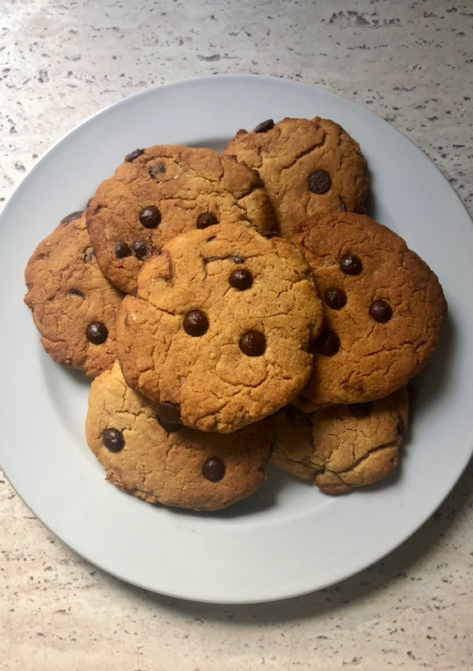 Una foto de Cookies veganas