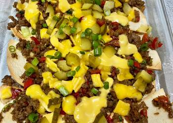 Easiest Way to Make Delicious Ground meat nachos