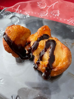 Una foto de Buñuelos de plátano
