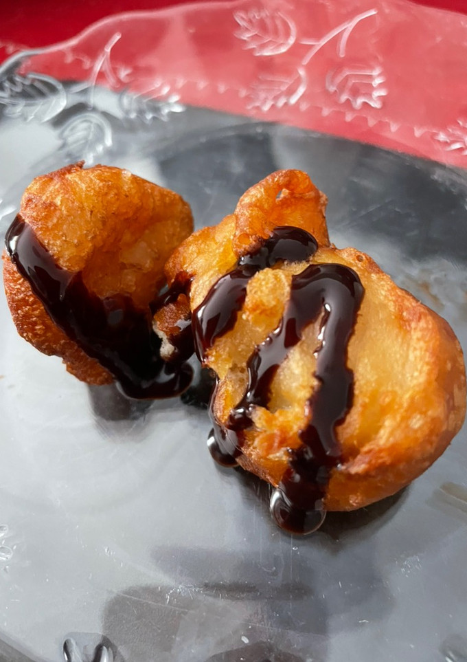 Una foto de Buñuelos de plátano