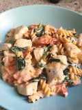 Pollo con Pasta a la Toscana