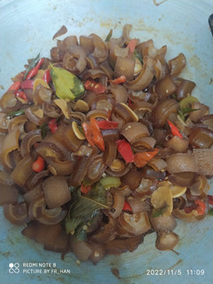 Foto resep Oseng-oseng Kikil