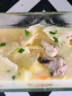Foto resep Sup ayam kuah santan