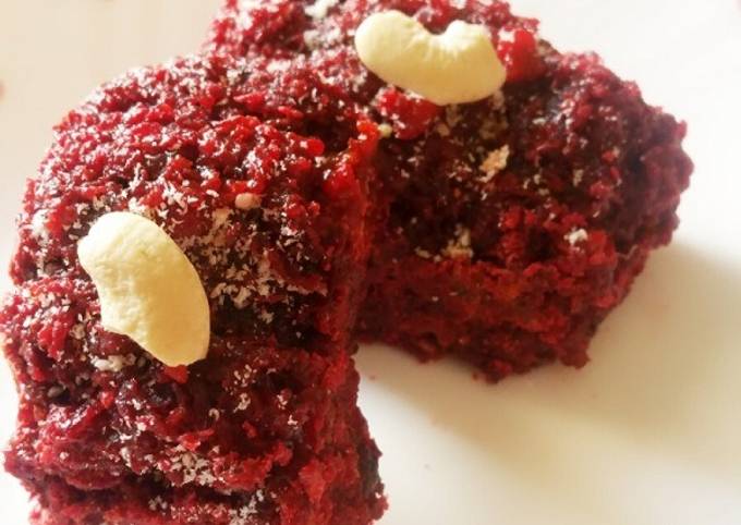 Beetroot and Tofu Barfi Recipe