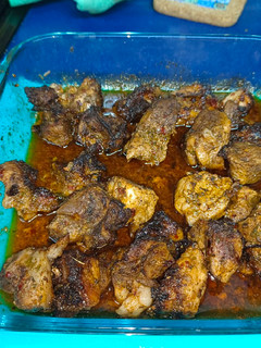 Una foto de Carne fiesta en freidora de aire