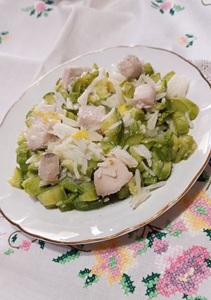 Foto di Riso basmati con zucchine e pesce spada al limone