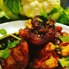 A picture of Bang Bang Cauliflower.