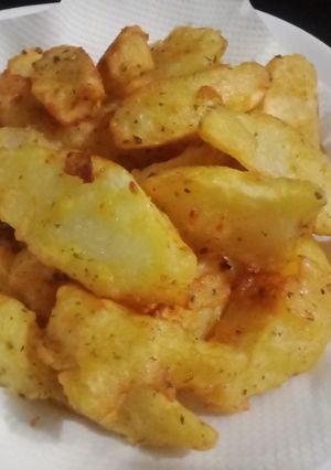 Foto resep Potato Wedges, Simpel dan Enak Hanya 2 Bahan Saja 😉