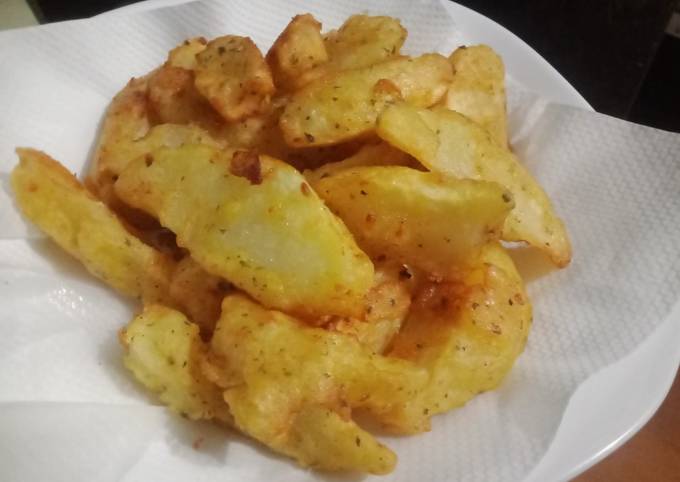 Bagaimana Membuat Potato Wedges, Simpel dan Enak Hanya 2 Bahan Saja 😉, Lezat