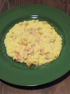 A picture of Bacon and Pumpkin Risotto.