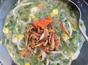 Foto resep Bubur Padas Ayam Kampung