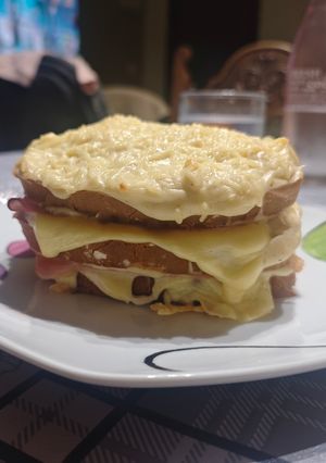 Una foto de Croque-Monsieur