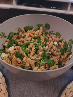 Una foto de Canónigos con pasta