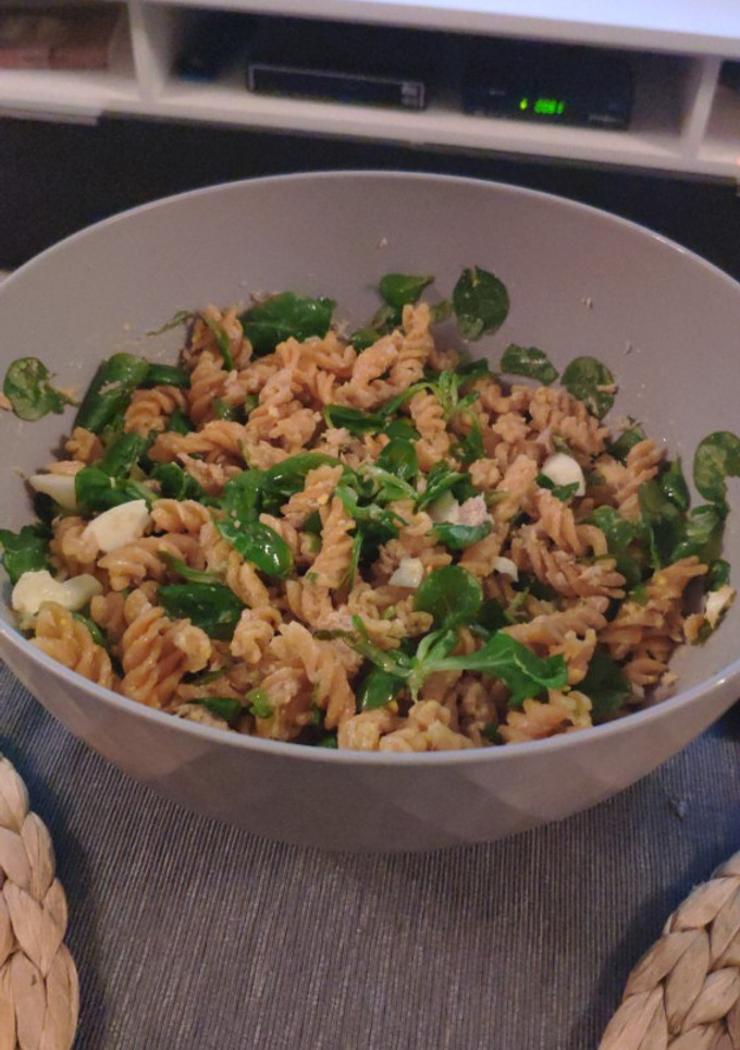 Una foto de Canónigos con pasta