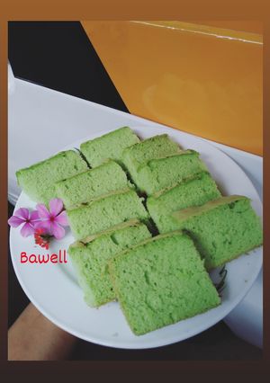 Foto resep Bolu Pandan 6 telur bakulan
