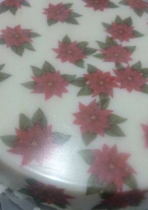 Una foto de Gelatina de leche condensada