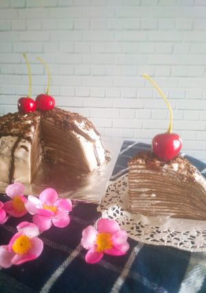 Foto resep Choco Mille Crepes