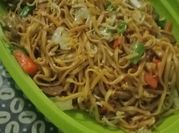 Gambar mie urai goreng wortel