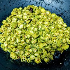 A picture of Okra.
