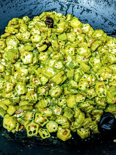 A picture of Okra.