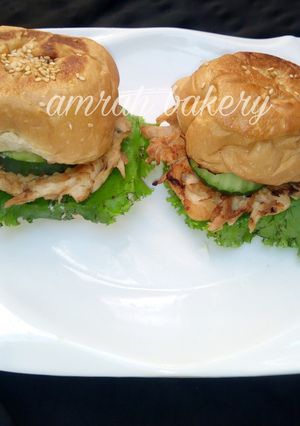 A picture of Chicken burger.