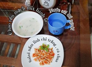 Hình của món #23 | Salad nấm linh chi trắng, cà chua.