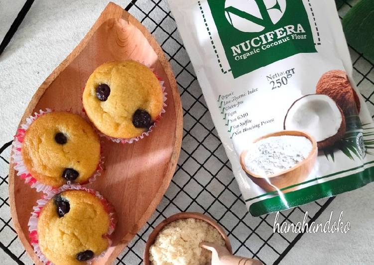 Langkah Mudah untuk Menyiapkan Muffin blueberry low carb bebas gluten yang Sempurna