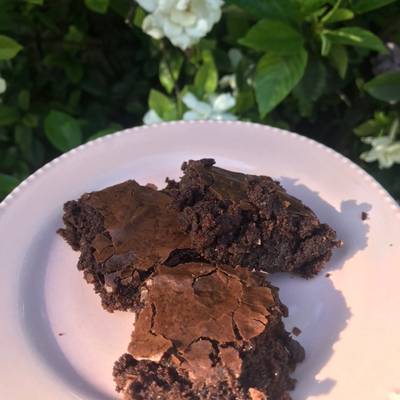 Brownie con cacao y aceite Receta de Vicky bu- Cookpad