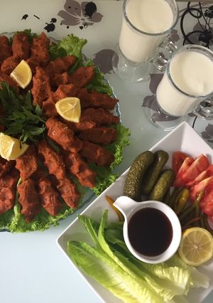 صورة لوصفة كبة نية من مطبخ التراك