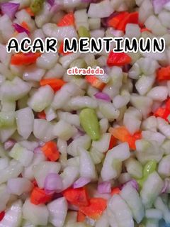 Foto resep Acar Mentimun