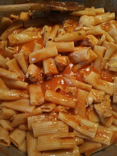 A picture of Chicken Pasta.