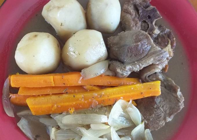 Lamb and root vege stew