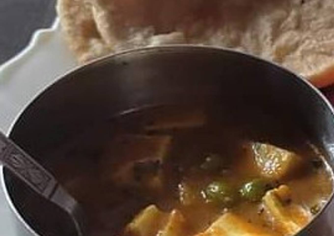 Matar paneer