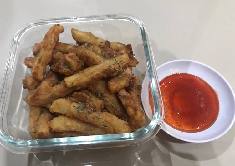 Bagaimana Mengolah Potato Wedges Goreng yang Lezat Sekali