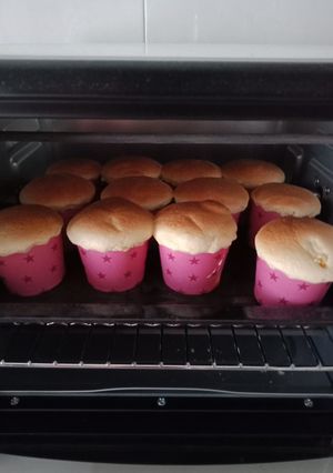 Foto resep Hokkaido chiffon cupcake