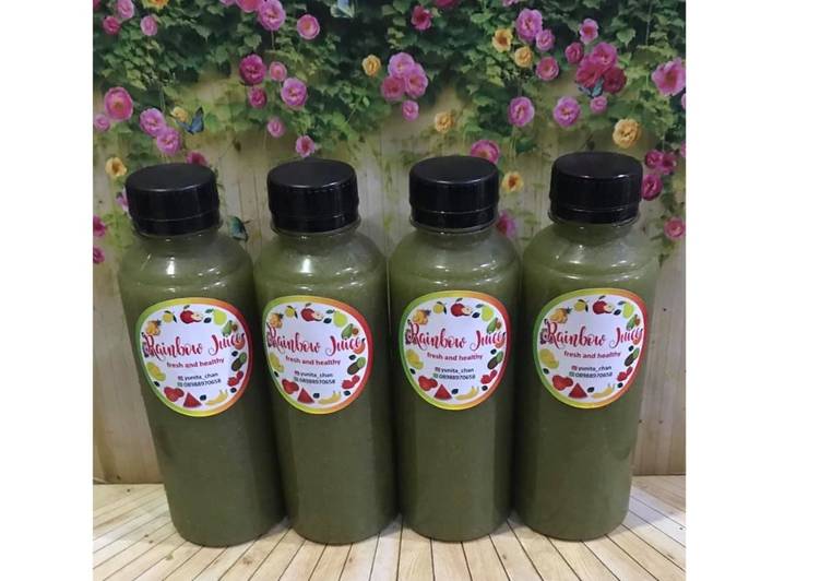 Bagaimana Membuat Diet Juice Guava Lemon Kale Pokchoy Jicama, Enak Banget