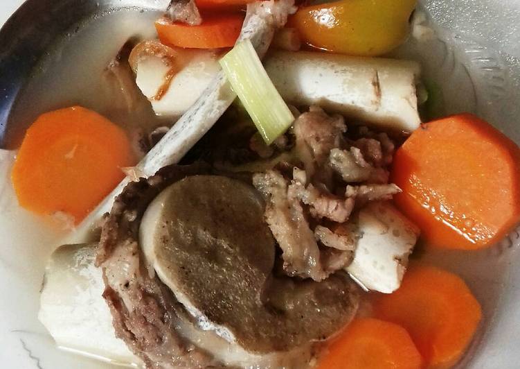 Sop tulang kambing lunak