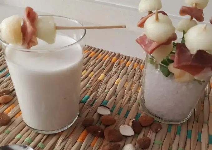 Pasos sencillos para Preparar  Ajoblanco