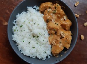 Une photo de Poulet façon Satay