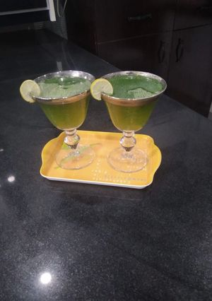 A picture of Mint margarita.