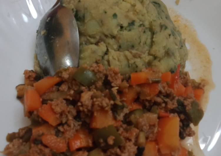 How to Prepare Any-night-of-the-week Yummy 😋😋 stew to eat aside with mukimo